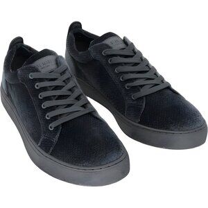 Steve Madden Yali Velvet Low-Top Sneakers Gray Mens US 10